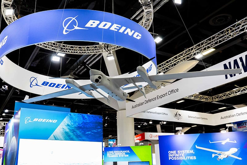 image of boeing drone at pacific 2023