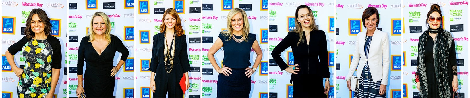 At a classic Sydney event, we photographed a striking media wall featuring a group of elegant and stylish women